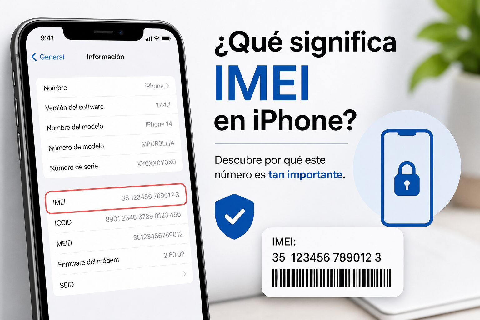 Número IMEI en iPhone