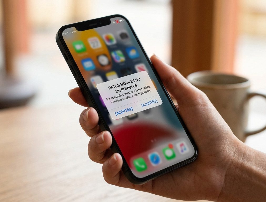 Por qué los datos móviles no funcionan en mi iPhone